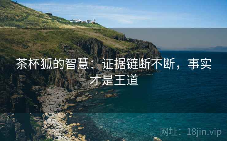 茶杯狐的智慧：证据链断不断，事实才是王道
